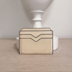 VALEXTRA card holder white